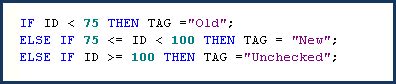 vue else if|sas if then else example.